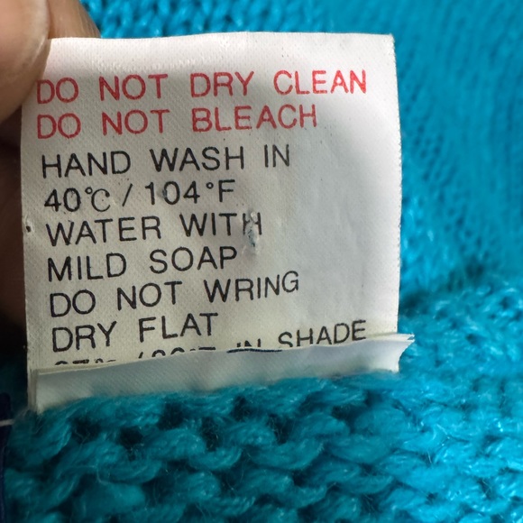 20 Ans Vibrant Multicolor Women's Knit Sweater Sz M - Picture 8 of 8